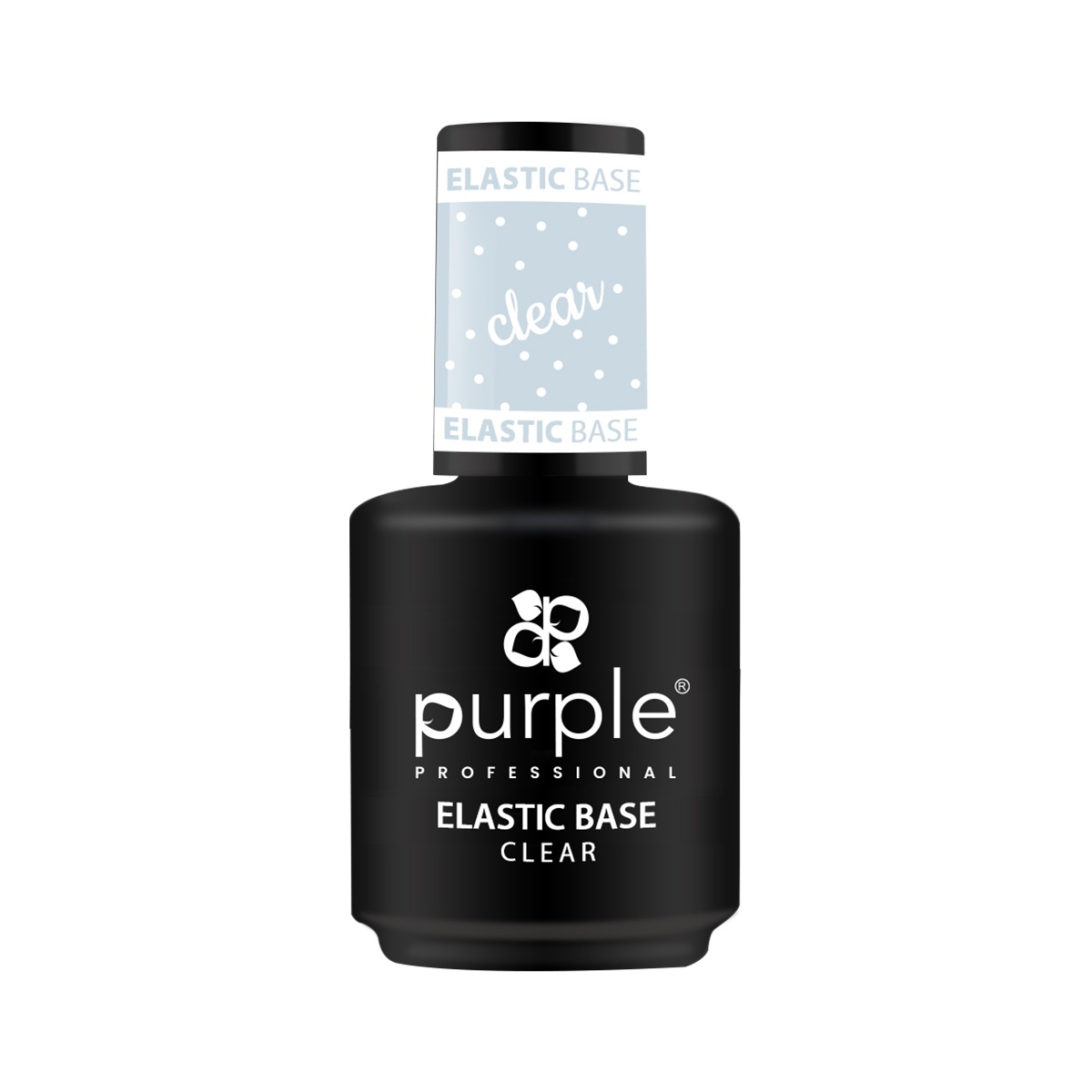 elastic base clear fraise nail shop