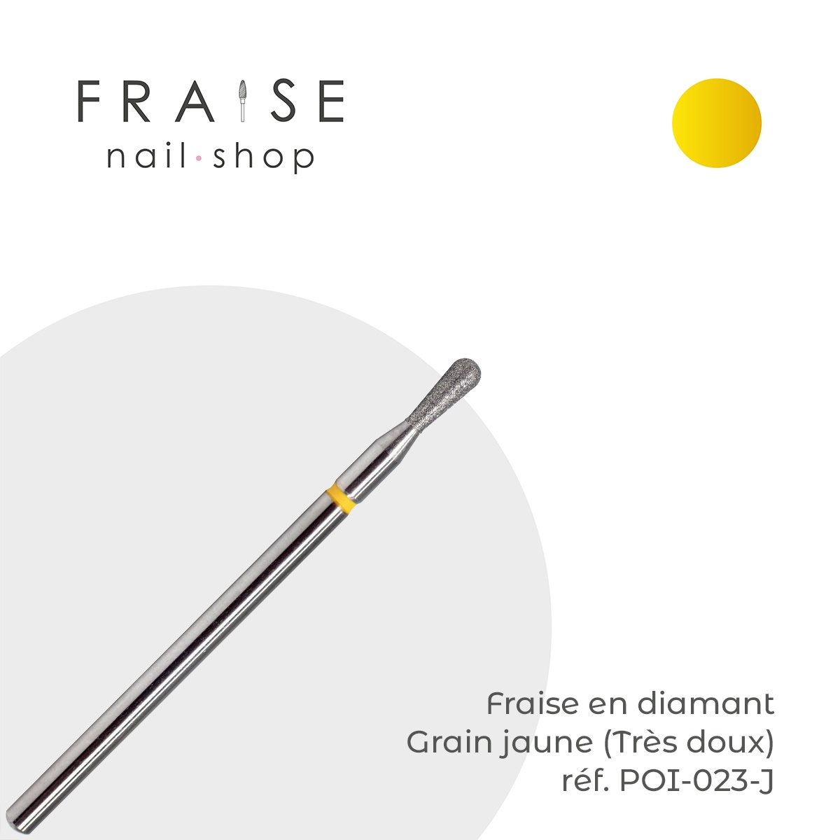 fraise POI023J fraise nail shop