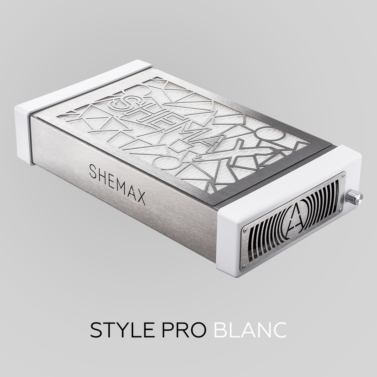 Aspirateur de table manucure Shemax Blanc avec filtre- Fraise Nail